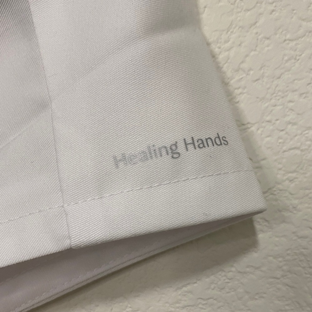 Women's Healing Hands Purple Label Scrub Top Journey Top - Picture 3 of 13